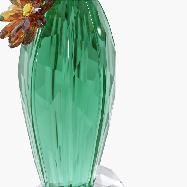 Amazon.com: Swarovski Crystal Flowers Golden Yellow Cactus : Home